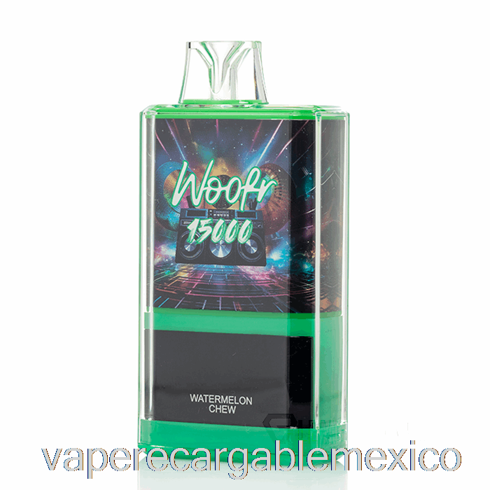 Vape Recargable Woofr 15000 Masticable De Sandía Desechable